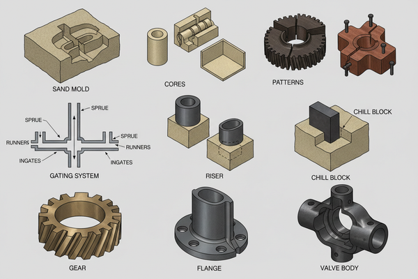 Types of Foundry Parts