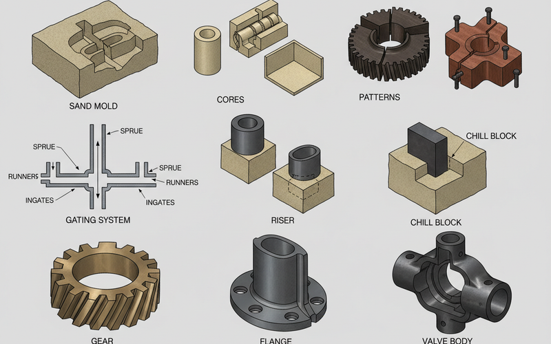 Types of Foundry Parts